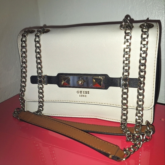Guess 1981 Cherie Convertible Flap Crossbody Bag - Picture 2 of 9
